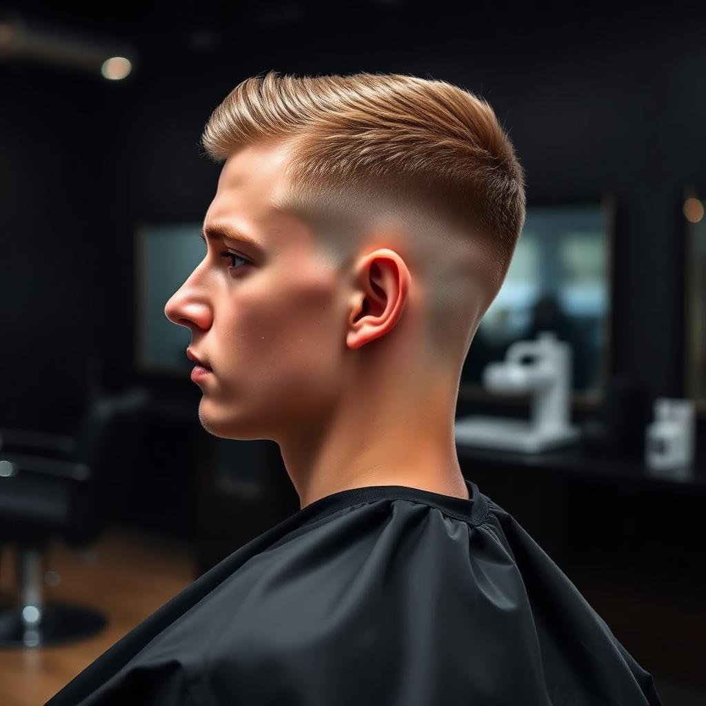 Fresh fade for Tony.
