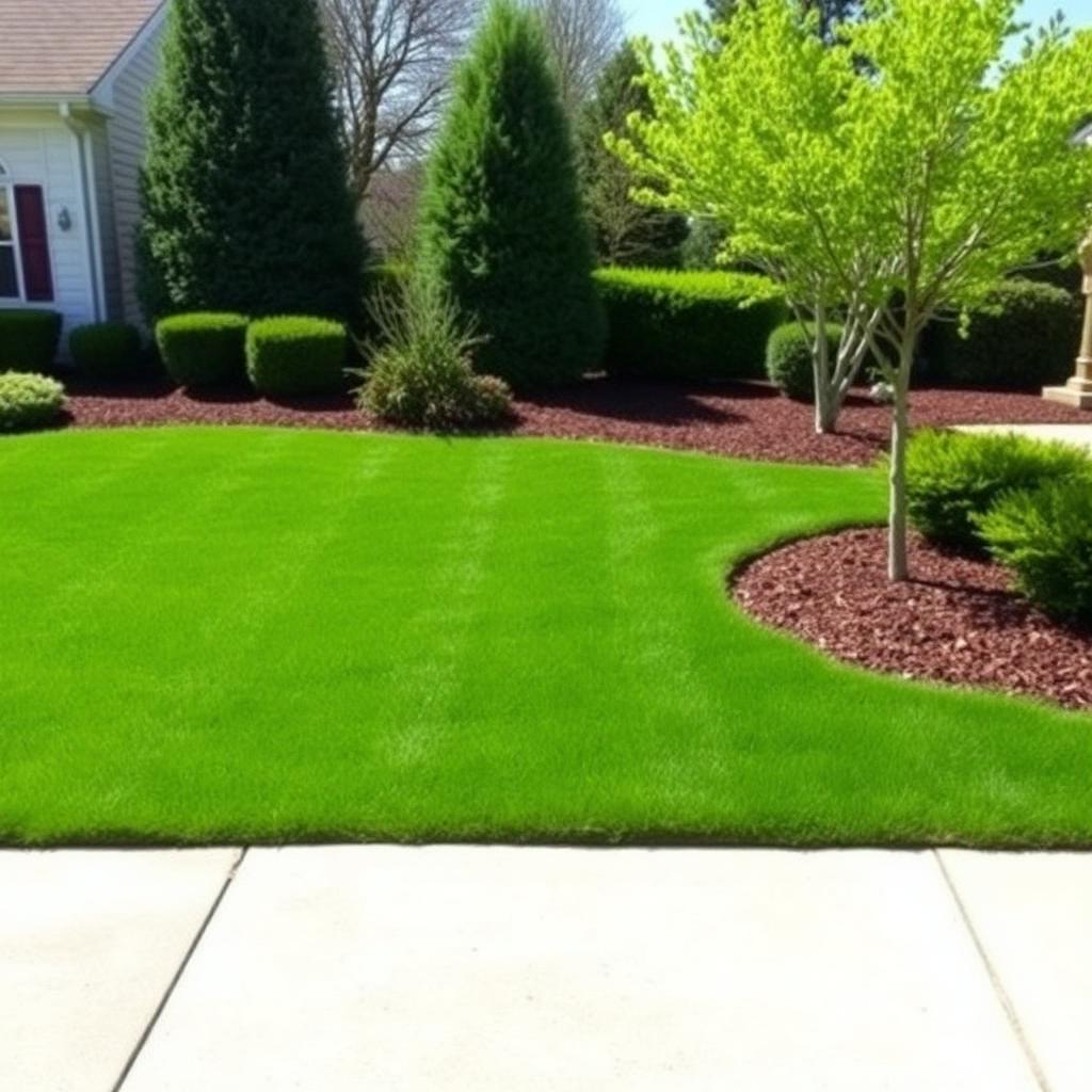 Spring cleanup. Before / after.